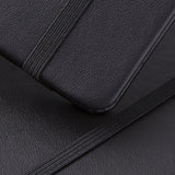 Ruled Notebook Journal Premium Thick Paper Faux Leather Classic Writing Notebook Black