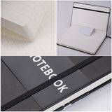 Ruled Notebook Journal Premium Thick Paper Faux Leather Classic Writing Notebook Black